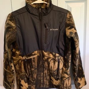 Camouflage Columbia jacket.